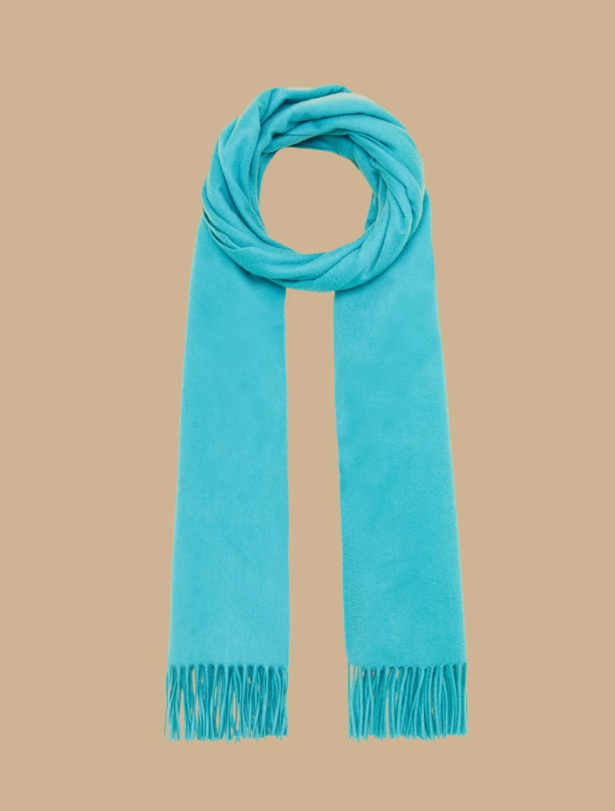 Marina Rinaldi Women's Green Cashmere Stole Wrap Shawl