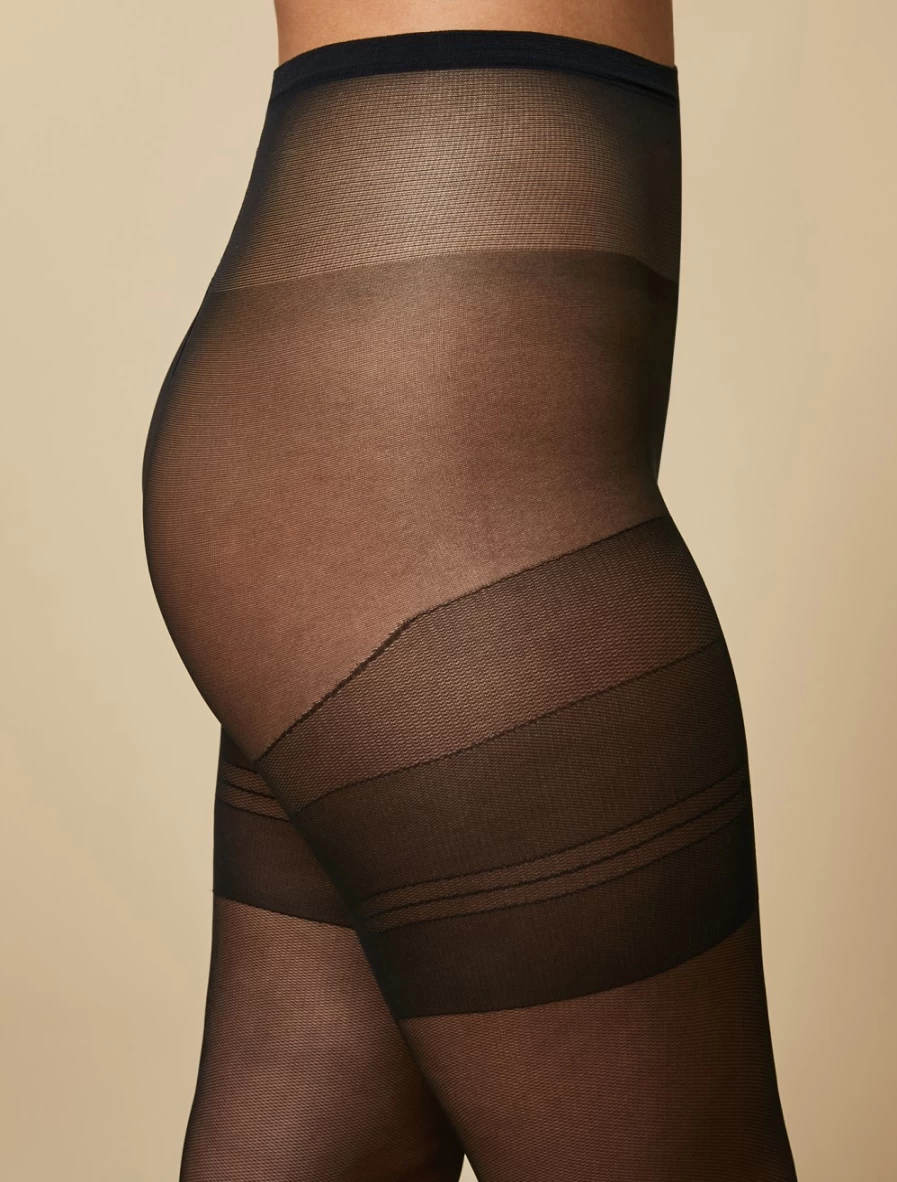Marina Rinaldi Women's Black 20 Denier Tulle Tights - Sheer Elegance & Comfort