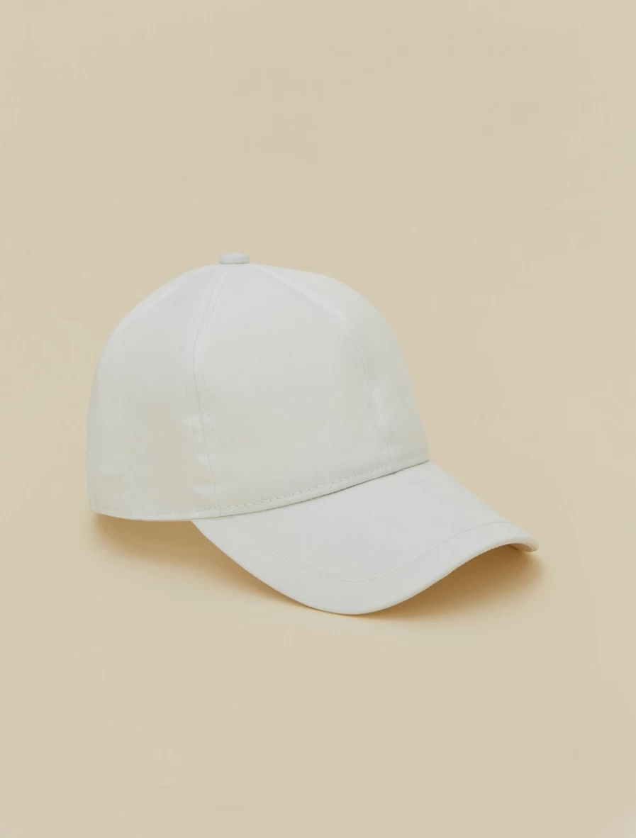 Marina Rinaldi Women's White Logo Baseball Cap