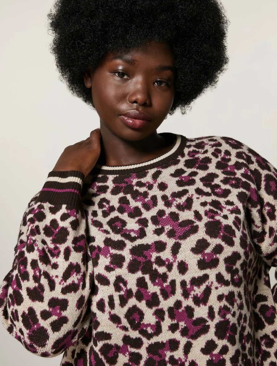"Marina Rinaldi Women's Camel Wool & Alpaca Sweater – Luxurious Knitwear"