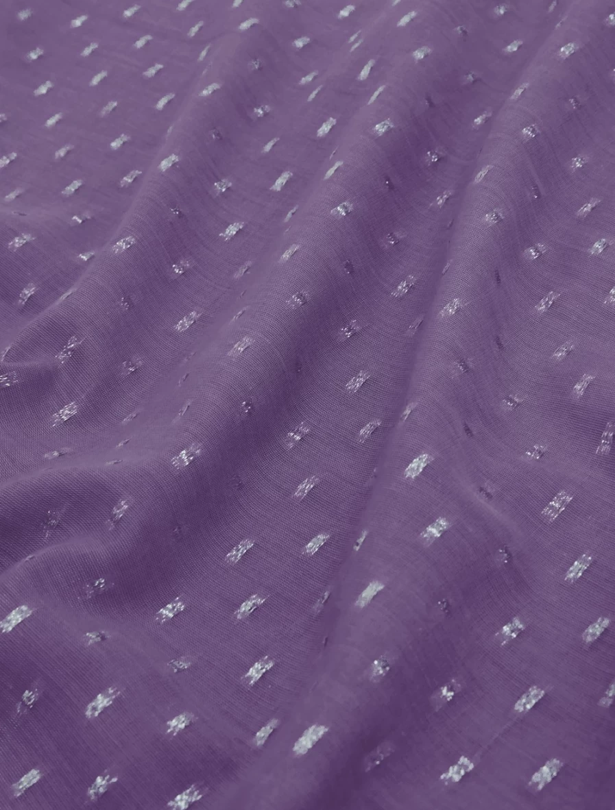 Marina Rinaldi Women's Purple Fil Coup Lurex Stole - Elegant Shimmering Wrap