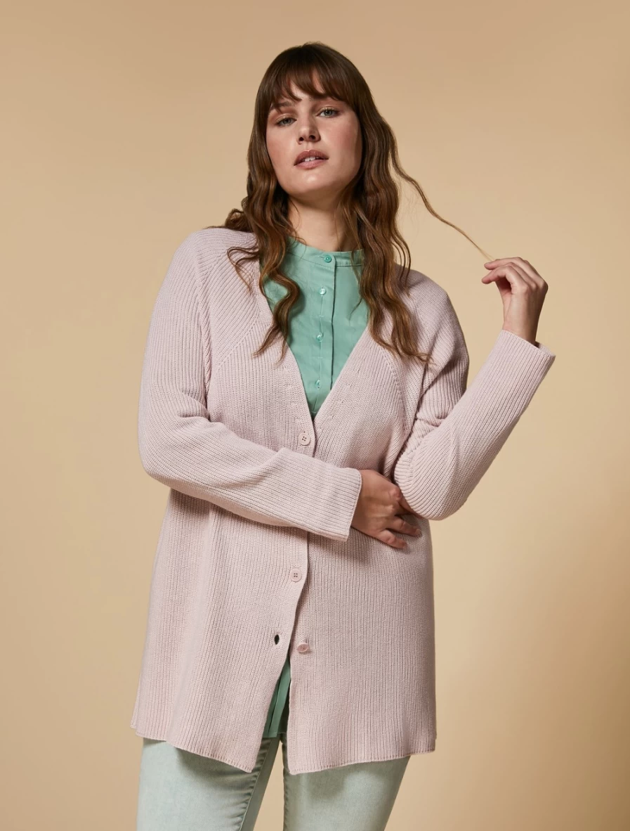 Marina Rinaldi Women's Lilac Printed Water-Repellent Raincoat