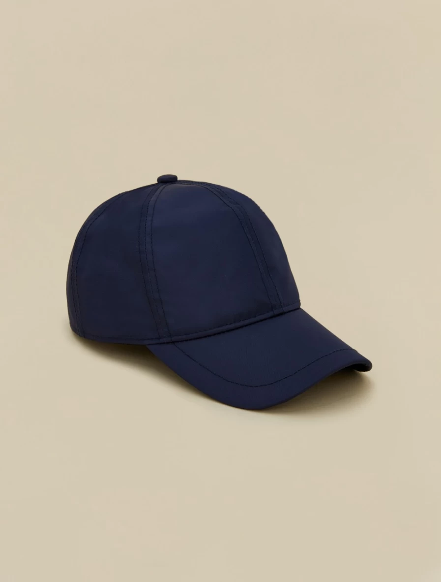 Marina Rinaldi Women's Dark Navy Embroidered Logo Baseball Cap
